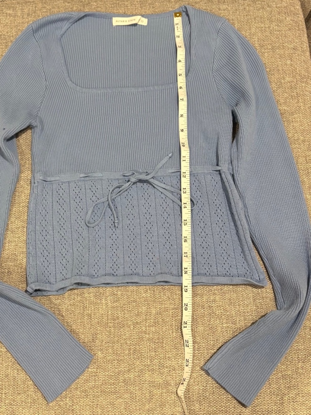 Altar'd state long sleeve top